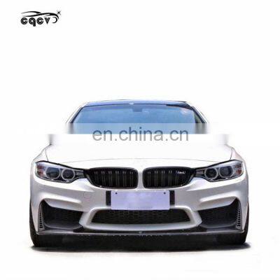 Plastic material M4 style body kit for BMW 4 series F32 F33 F36 420i 428i front bumper rear bumper side skirts and  wing spoiler