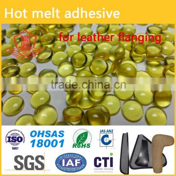 hot melt adhesive for leather flanging