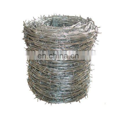 Barbed Wire Powder Coated Fencing Trellis & Gates Type Galvanized Surface Treatment Barbed Wire photo-4