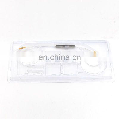 Steel tube type bare 2x2 fiber optic coupler PLC splitter without connector