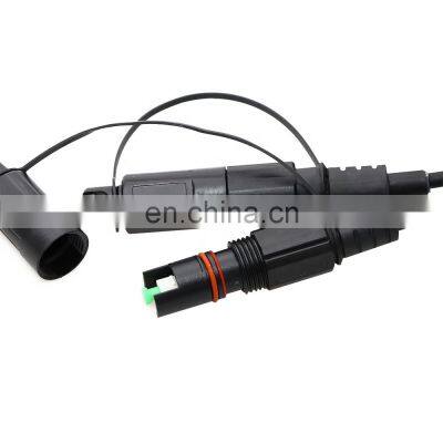 Outdoor Fiber Optic H Connector Compatible Corning OptiTap Cable Assembly SC Mini Fast Connector photo-3