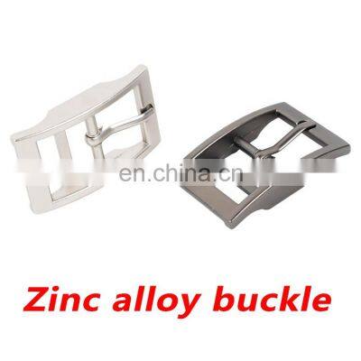 Metal Buckle Zinc Alloy Buckle Pin Buckle Sliver/dark Grey/black Colors photo-2
