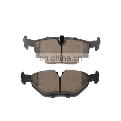 D1442 China brake pads making machine high performance disk rear brake pads for BMW parts