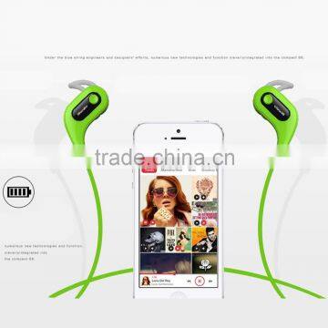 2015 new fashionable Bluedio S6 bluetooth earphone for mobile