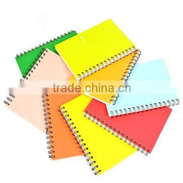 colour paper notebook spiral notebook