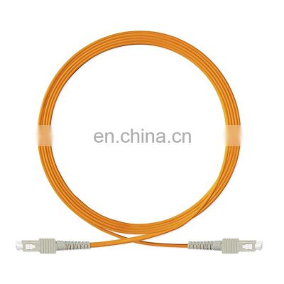 Shenzhen Hanxin 0.9mm 2.0mm 3.0mm SM  MM  SC patch cord Fiber Optic Patch Cord