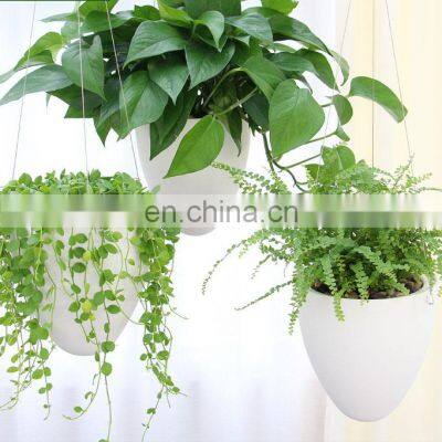 Customized Indoor Hanging Plant Mini Stand Decorative Living Room Vase Resin Flower Pot photo-4