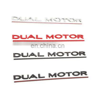 Hot Sale Car Accessories Custom Abs Chrome Finished Car Emblem Badge Car Logo Sticker For Tesla Model 3 photo-5