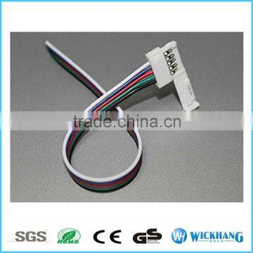 15cm Extend Cable 12mm 5pin RGBW One Clip Solderless Connector for SMD 5050 RGB LED Strip Light photo-2