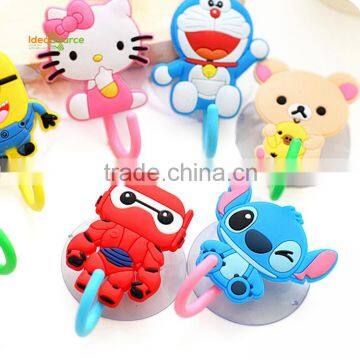 Animal Shape Plastic Suction Cups Hook