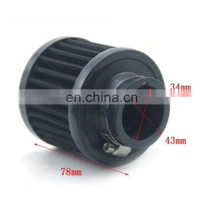 AUSO Aluminum Auto Parts AN10 Twin Port Tank Can Filter Oil Catch Tank Reservoir Breather photo-2