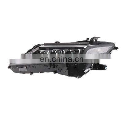 Maictop New Lexu Style Three Eye Headlights H4 H7 Car LED Refit Headlight for Camry 2018 Front Light photo-3