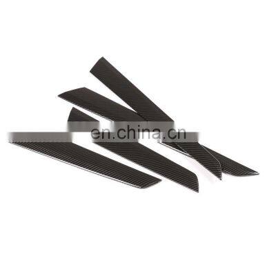 For Mercedes Benz C Class W204 C180 C200 2009-2014 Car Interior Door Decoration Panel Cover Trim Accessories 4pcs