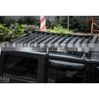 Off-road Aluminum CNC Roof Luggage Rack For Jeep wrangler JK/JL  Car Accessories