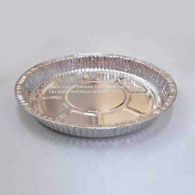 8.5inches Disposable Aluminum Foil Pizza Platter Baking Dish photo-4