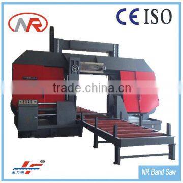 GZ42100 Double Column Hydraulic Power Press Band Saw Machine with cutting capacity 1000mm