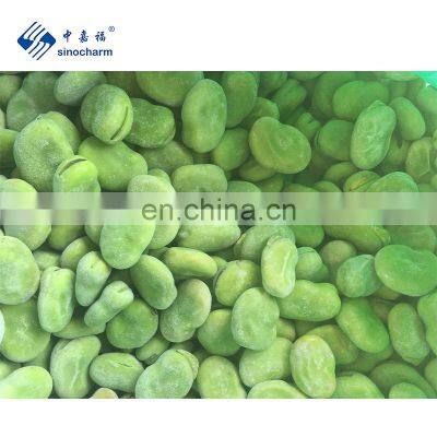 Sinocharm Fresh Frozen Vegetables Broad Beans IQF Broad Beans