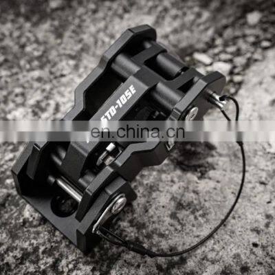 Aluminum Hood Catch With Mirror for Jeep Wrangler JK JL Hood Lock Bonatlock 4X4 Accessory photo-5