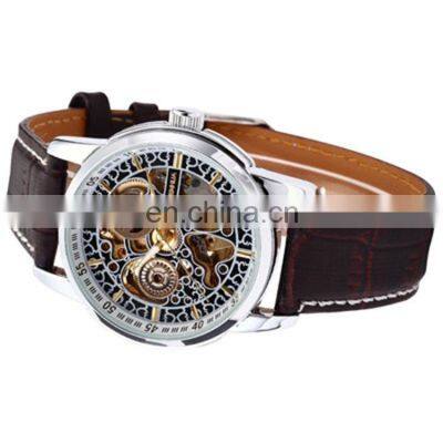 SHENHUA 1274 Thin Luxury Men Automatic Mechanical Brand Watch Analog Display Wrist Watches Men photo-3