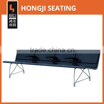 Public waiting chair aluminum Seating long Bench (H60C)