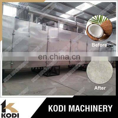KODI ISO High Quality Desiccated Coconut Belt Drying Machine/Conveyor Dryer/Band Dryer