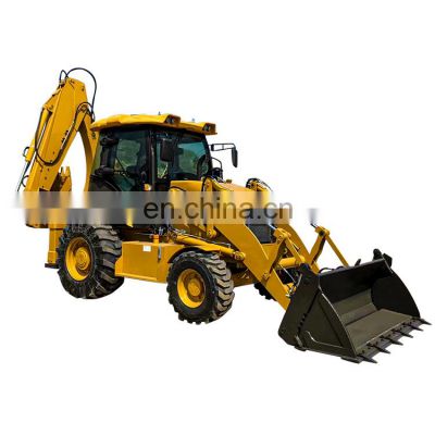 388 compact backhoe loader price backhoe excavator loader with CE certificate