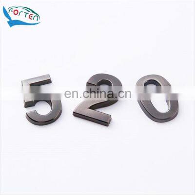 Auto ABS 3D Custom Color Chrome Red Black Badge Emblem Car Sticker