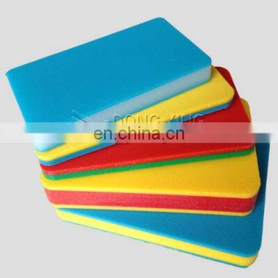 DONG XING low temperature dual color hdpe sheet for playground with good machining property