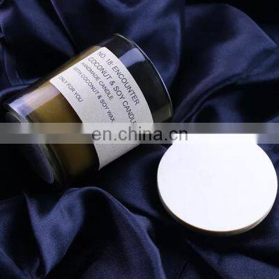 OEM Private Label Scented Candle Luxury Candle Jars With Wooden Lids Candles Scented Luxury With Fragrance For Sales photo-5