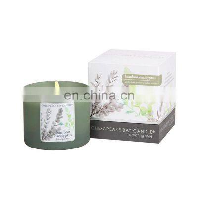 ENO Customize Eco Friendly paper package box Hard Cardboard luxury candle package