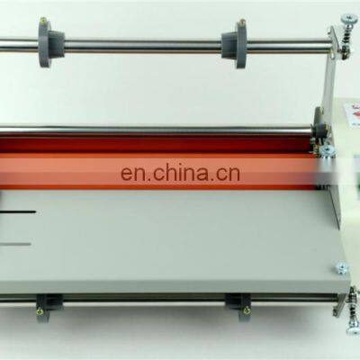FM8230 Small Desktop Manual A3 A4 Thermal Laminating Machine, Desk Top Mini Cold Double Side Laminator photo-2