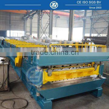 Galvanized Metal Double Deck Roll Forming Machine, Roofing Sheet Machine