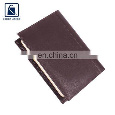 Polyester Lining Good Quality Wholesale Unique Design Genuine Leather Wallet for Men at Direct Factory Price