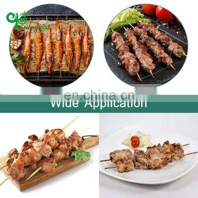 Yada Brazil Hot Sale Tusuk Sate Disposable BBQ Bamboo Round Stick Meat Tool Barbecue Party Bamboo Skewer photo-3