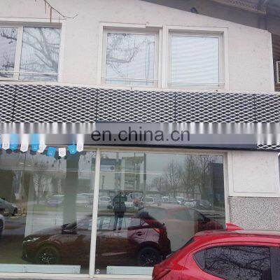 Mazda Exterior Decoration Made From Expanded Metal Mesh