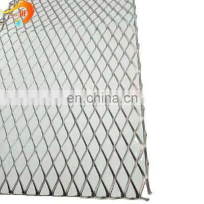 GI expanded metal mesh plate for hydraulic filter element outer wire mesh