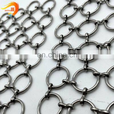 Decorative Stainless Steel Metal Ring Mesh for Divider photo-3