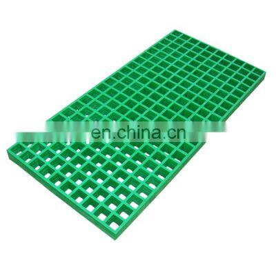 China manufacturer 38*38mm composite fiberglass flooring walkway sheet grating