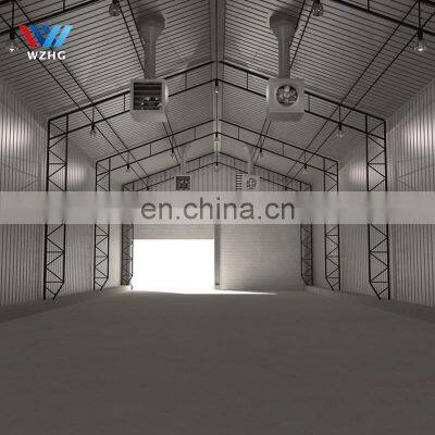 Prefab Steel Structure Metal Frame Workshop Steel Building Mobile Aircraft Prefabricated Hangar Plant photo-5