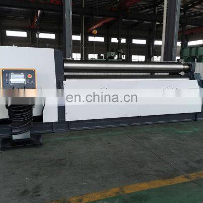Plate Bending Press Rollers W12 CNC Four Roller Bending Rolling Machine for Steel Sheet Plate Processing photo-3