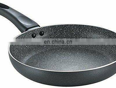 Light Weight Non Stick Die Cast Aluminum Thick Bottom Marble Coating Round Frying Pan photo-5