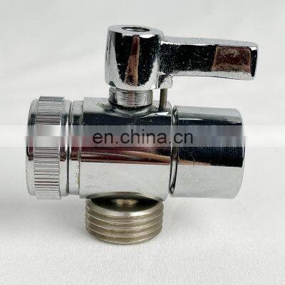 M22X1/2in Bathroom Kitchen Basin Sink Faucet Splitter Diverter Valve To Hose Adapter Faucet Diverter Valve Sink Faucet Diverter photo-2