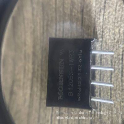 B1205S-1WR3  Mornsun America, LLC  Isolated Module DC DC Converter 1 Output 5V 200mA 10.8V - 13.2V Input