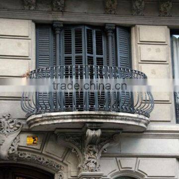 Wrought Iron Balcony Balustrade Design photo-2