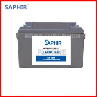 SAPHIR Battery PLATINE12-100 Battery From France, 12V100Ah Power Plant Specific photo-5