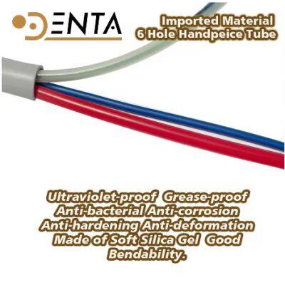 6 Holes Dental Handpiece Tube Super High Quality Hose Connector For Dental High Speed Water Pipe Accessories Tools Parts photo-2