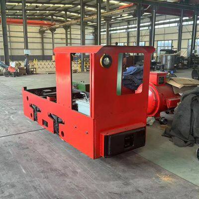 Senteng mining underground transportation equipment operates stably and flexible track transport tractor