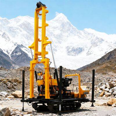 Tracked Hydraulic Geological Exploration Core Sampling Top Drive Type Efficient Core Drilling Rig Geological Drilling Rig