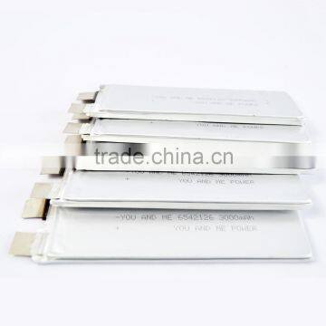 High Capacity Lipo Battery 3000mah 3.7V