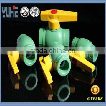 Butterfly Handle Brass Core Ppr Ball Valve